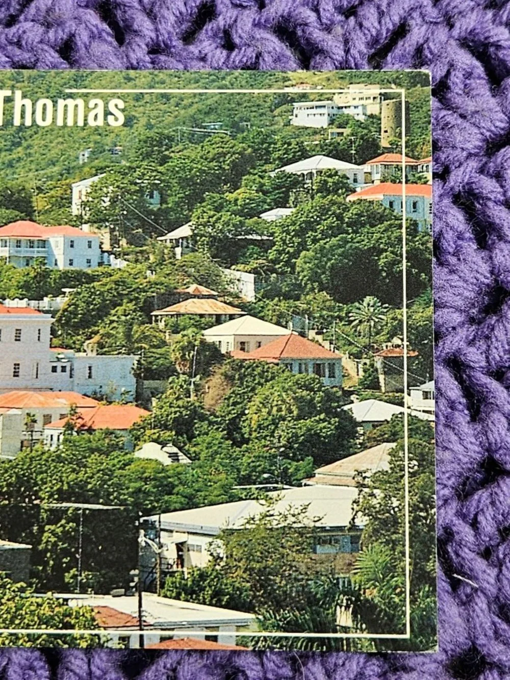 St Thomas Virgin Islands Government House Postcard